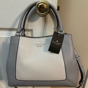 Kate Spade colorblock pebbled leather purse